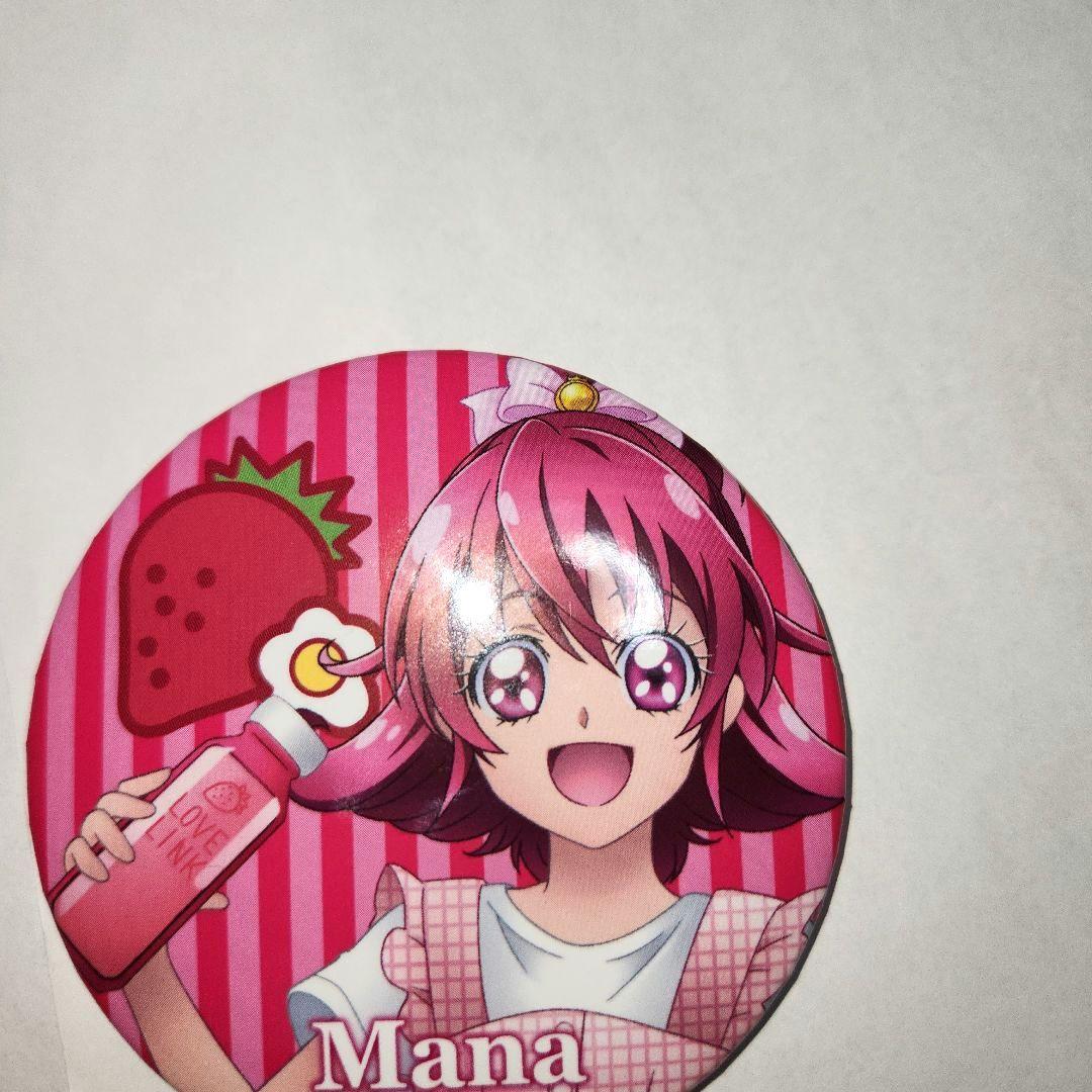 キュアハート 相田マナ 缶バッジ プリキュア展 プロダクション