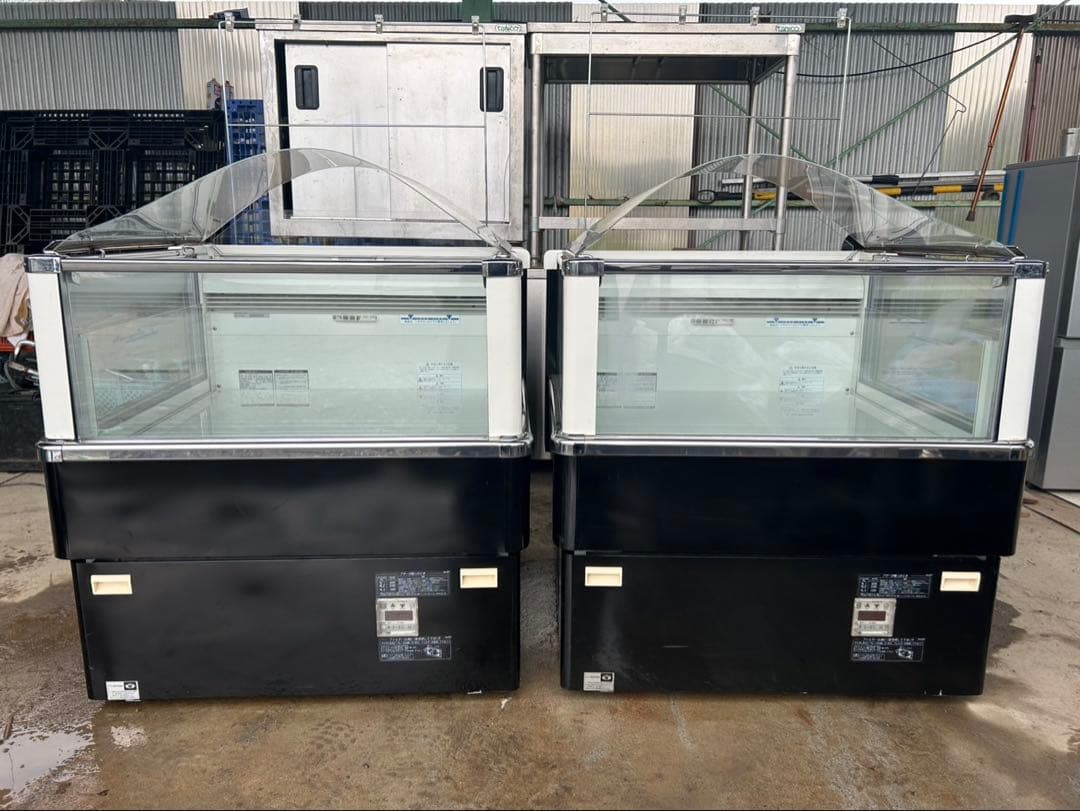 値下げ中業務用冷凍ショーケースBIEG-103F ショーケース 750W2台 値下げ中業務用冷凍ショーケースBIEG-103F ショーケース 750W2台