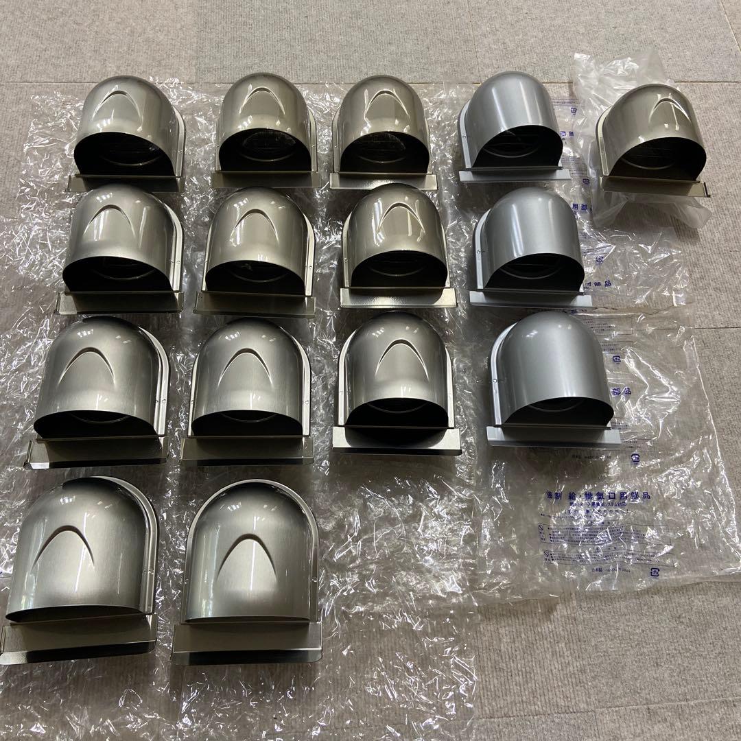 給・排気口用部品　セット 30枚】 換気口 自然給排気口部品 床下換気口 ステンレス製 (杉) 丸型