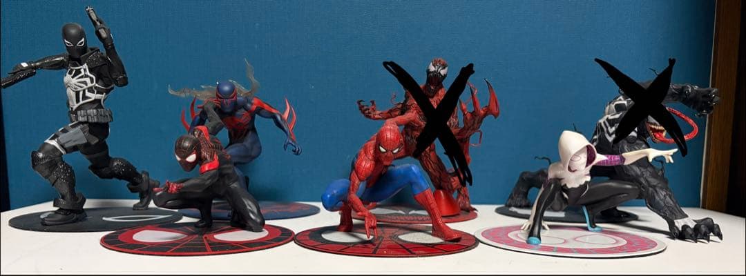 コトブキヤ ARTFX+ スパイダーマンフィギュア 5体セット - メルカリ