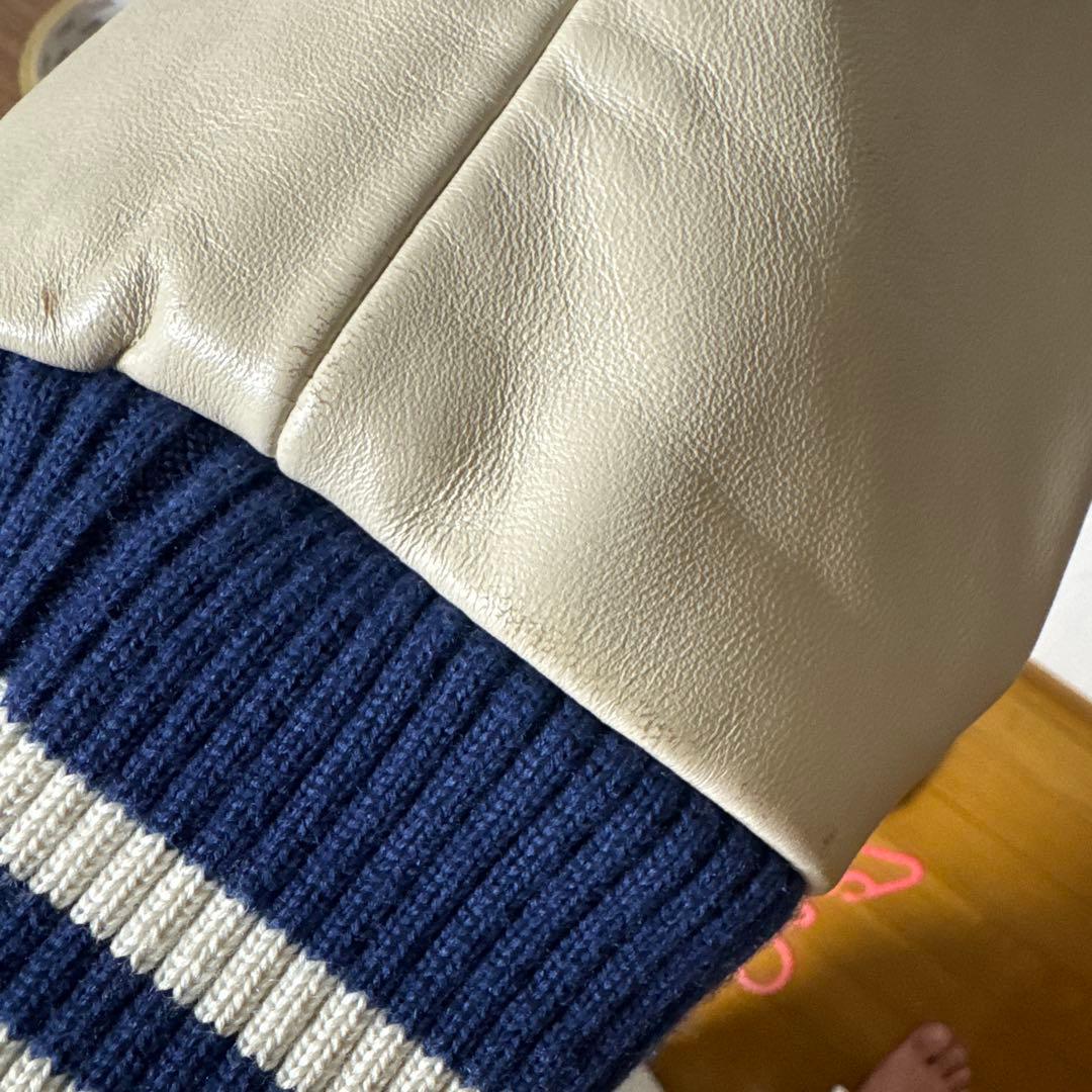 梅干しおにぎり様 ヒステリックグラマー SEE NO EVIL刺繍 ヴァーシティ