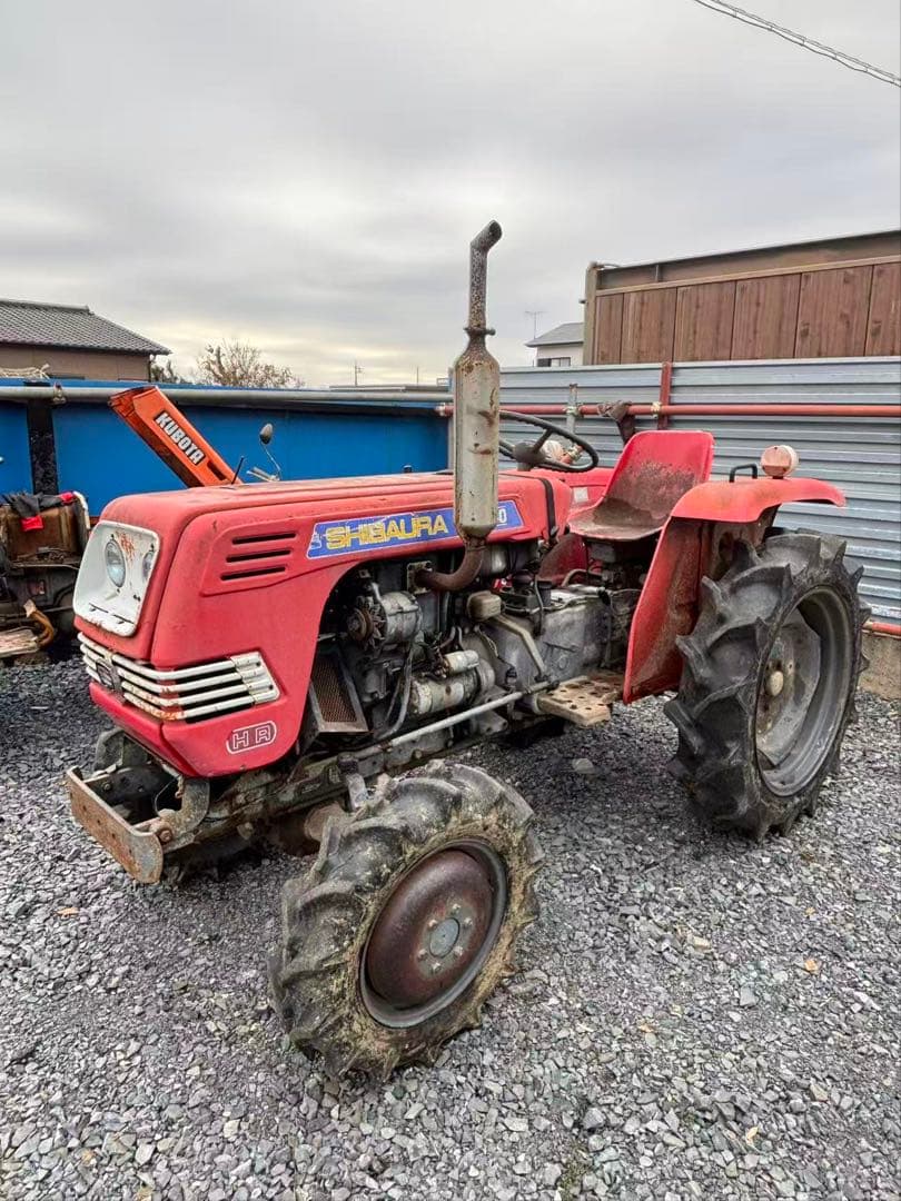 SHIBAURA SD1840赤いトラクター 茨城县引き取り 限定 - メルカリ