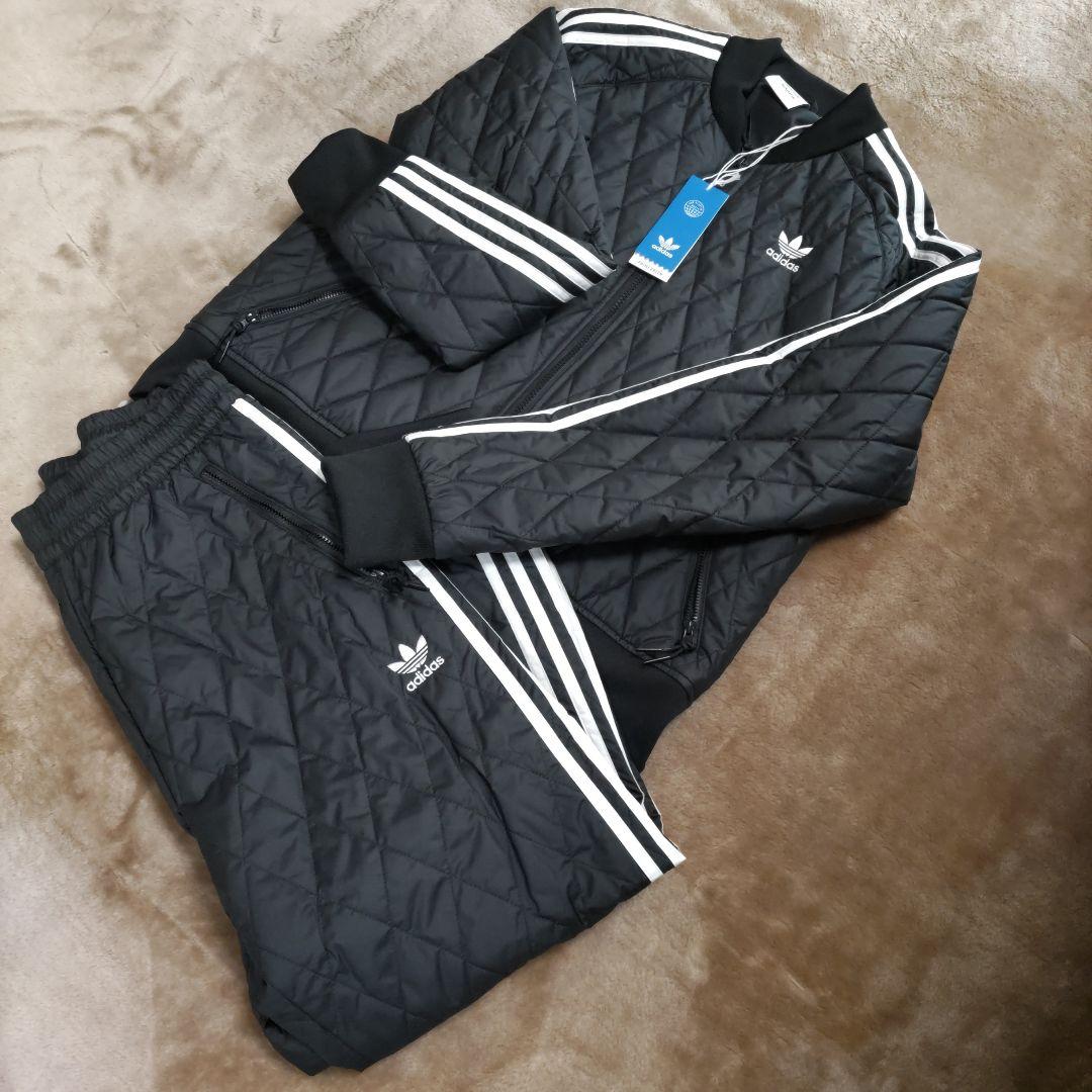 アディダスオリジナルス キルティングセットアップ - メルカリ