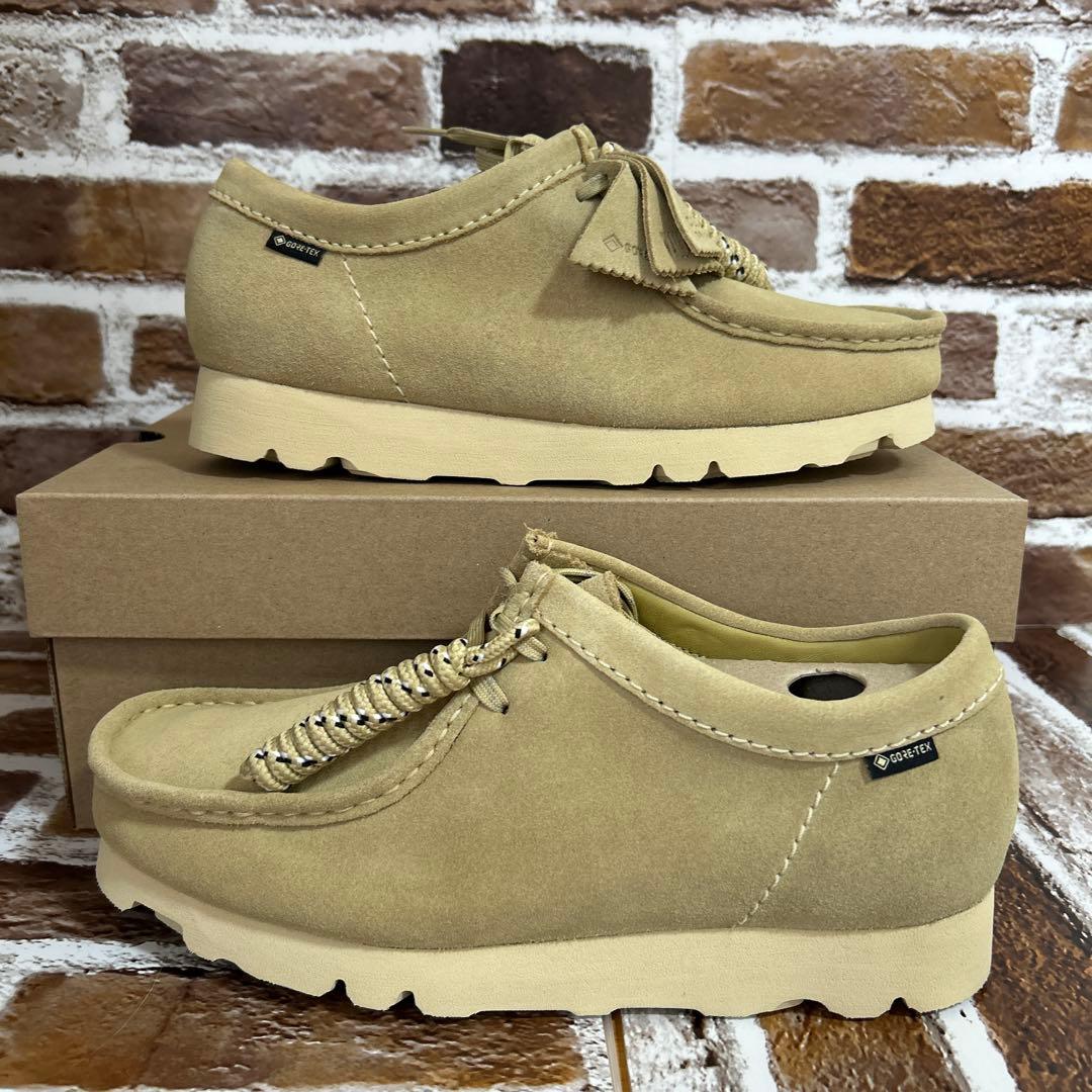 Clarks Weaver GORE-TEX Maple Suede Men's Moccasin Waterproof 26.5