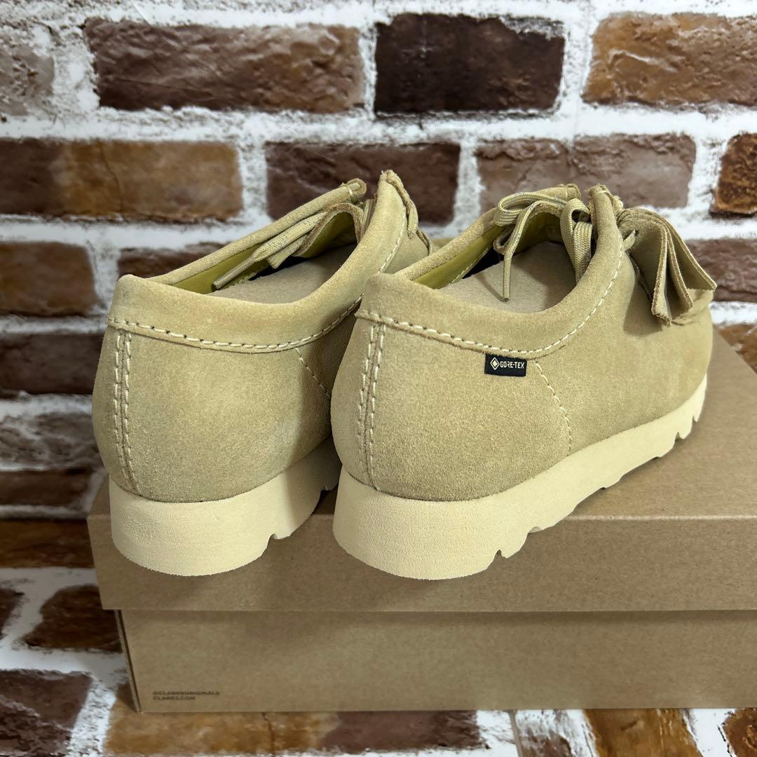 Clarks Weaver GORE-TEX Maple Suede Men's Moccasin Waterproof 26.5