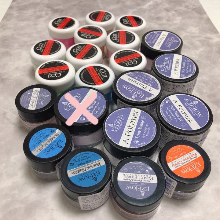 デザインスカルプチュア　アクリルパウダー　20個　まとめ売り デザインスカルプチュア アクリルパウダー 20個 まとめ売り - メルカリ