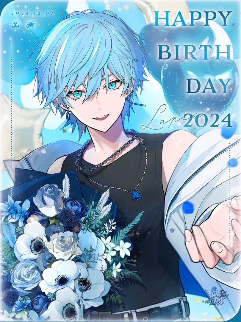 新品】めておら Lapisアクリルパネル バースデー らぴすくん - メルカリ