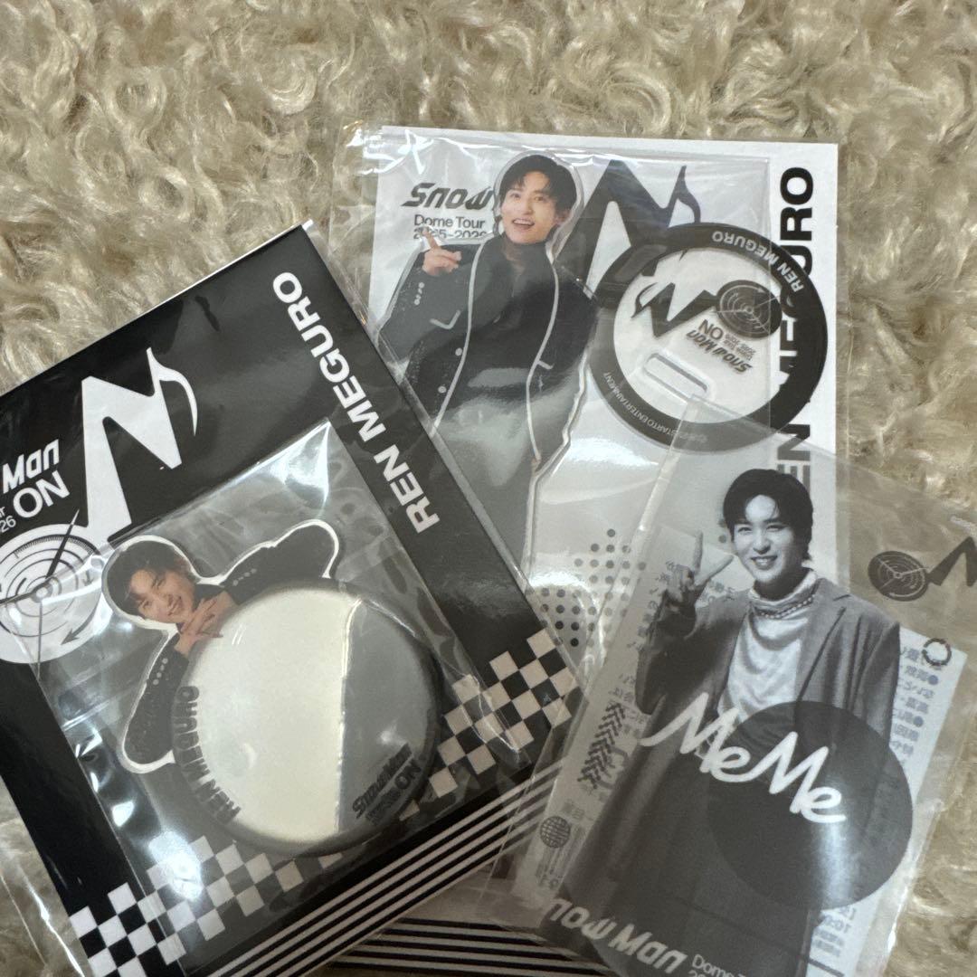 新品未開封 目黒蓮 SnowMan ON ツアー グッズ 温故知新 - メルカリ