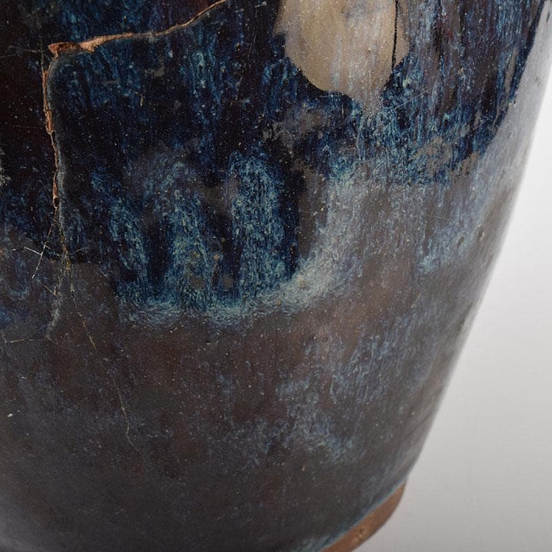 中国 海鼠釉 花瓶 壷 在銘 C R8613 - メルカリ