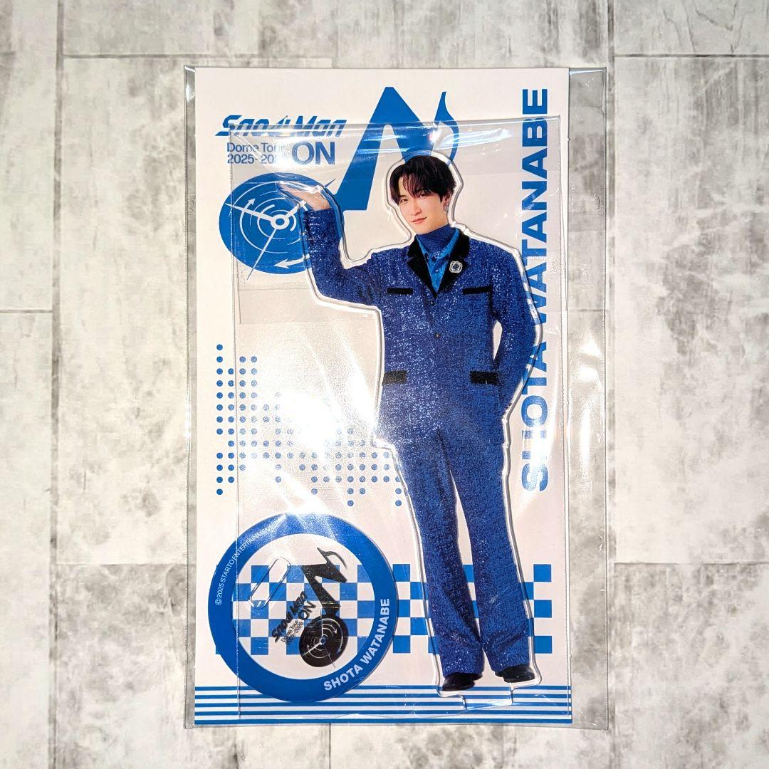 SnowMan スノ 渡辺翔太 2025 ON アクリルスタンド アクスタ ② - メルカリ