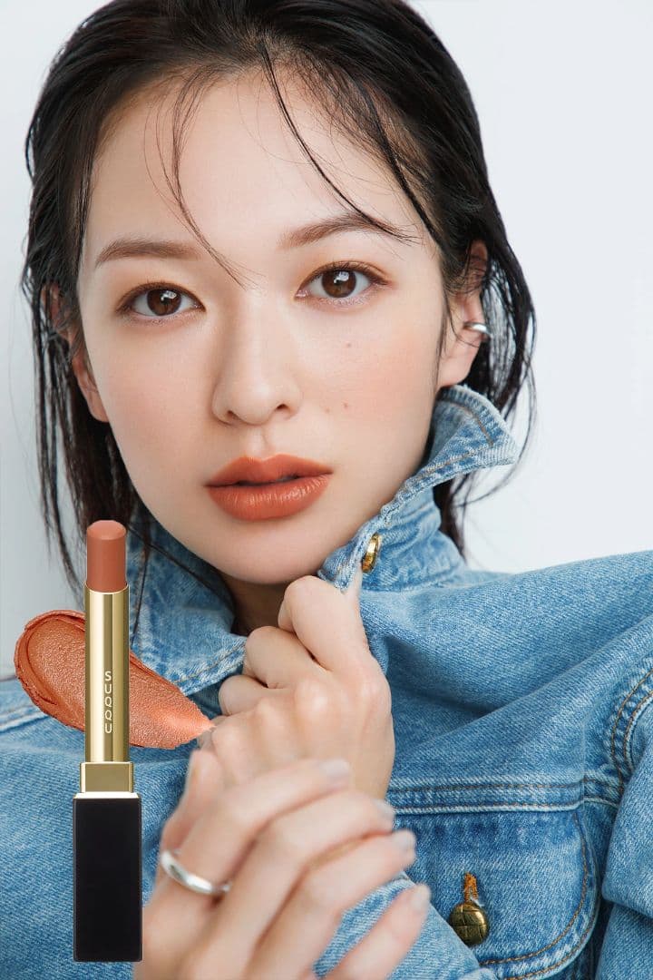 新品 SUQQU スック ベルベット フィット リップスティック 05 杏晴