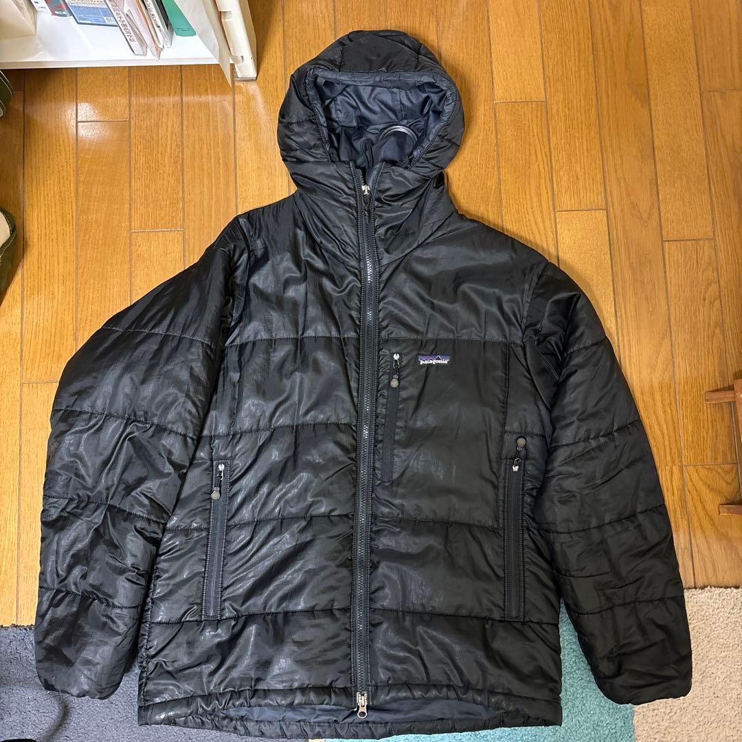 美品】2004年製 Patagonia パタゴニア ダスパーカ ブラック - メルカリ