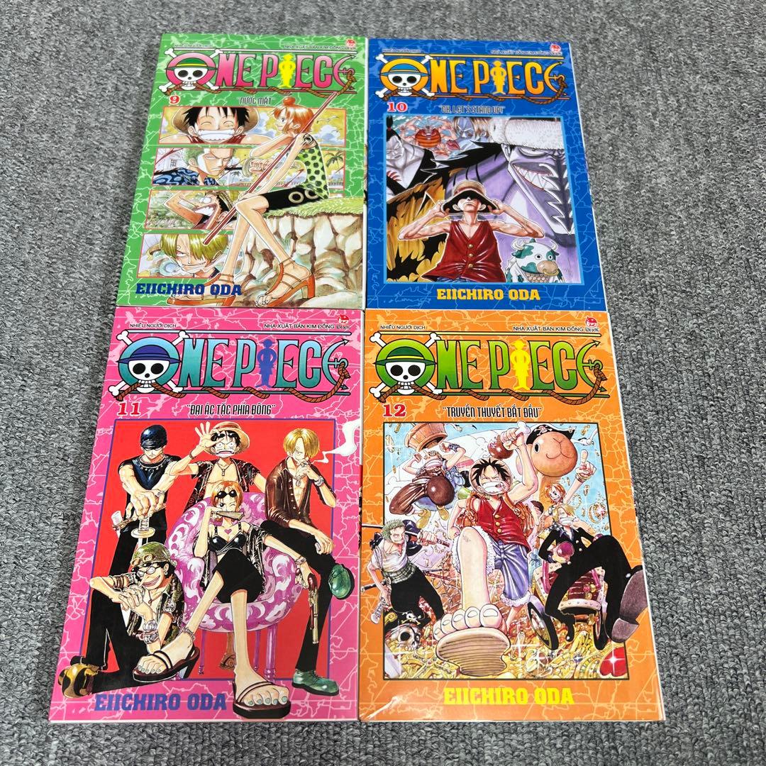 ワンピース ベトナム語版 9巻〜12巻 セット - メルカリ