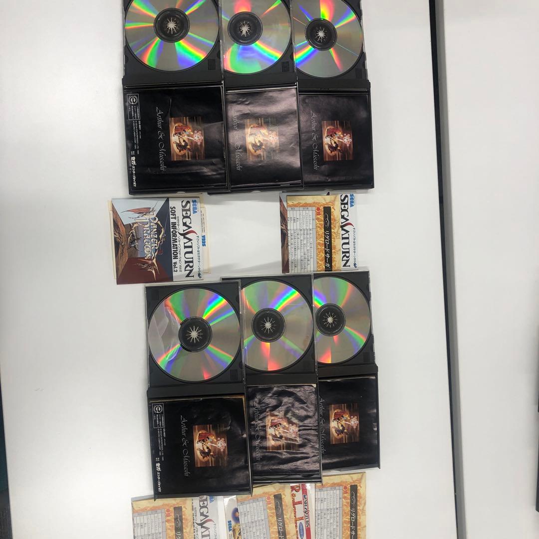 No.1924 SSセガサターン リグロードサーガ リグロードサーガ2 セット