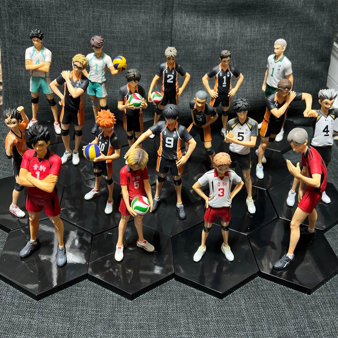 ハイキュー DXF フィギュア 18体まとめ セット 烏野 音駒 梟谷 青葉
