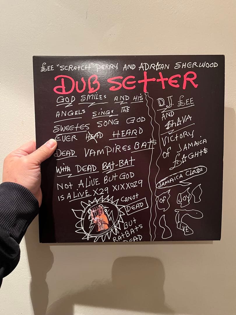 Lee Perry Dub Setter LPレコード　MURO Lee Scratch Perry & Adrian Sherwood / Dub Setter (LP) / On-U Sound