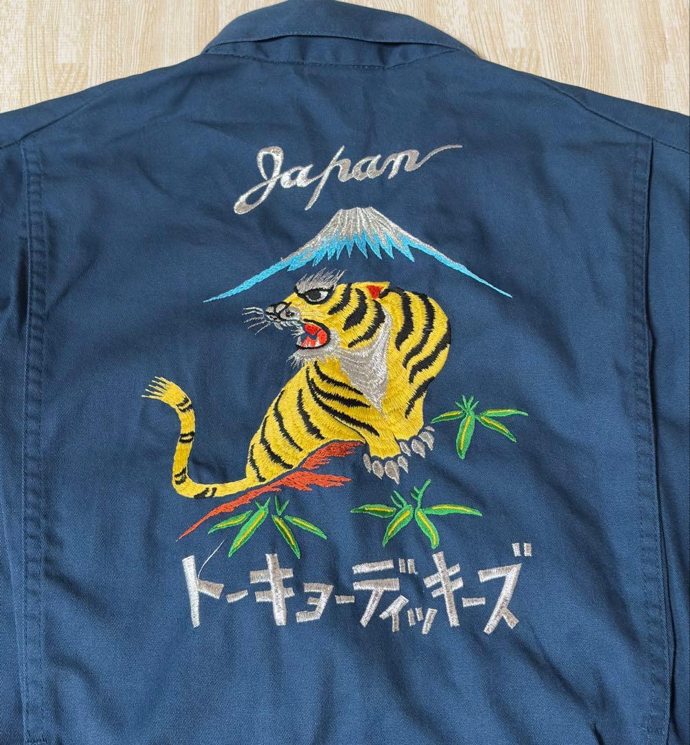 ディッキーズ トラ刺繍 つなぎ トーキョーディッキーズ - メルカリ