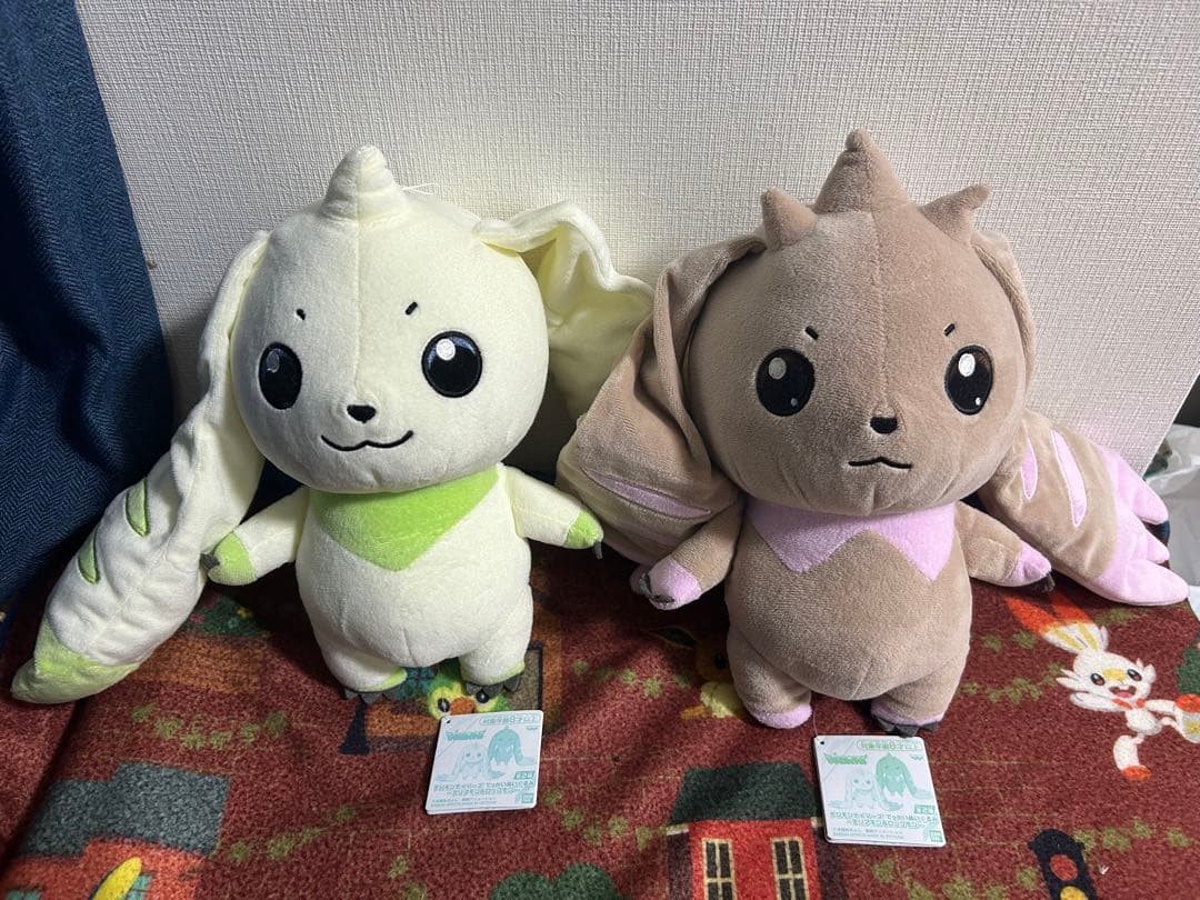 デジモンテイマーズでっかいぬいぐるみテリアモン＆ロップモンセット
