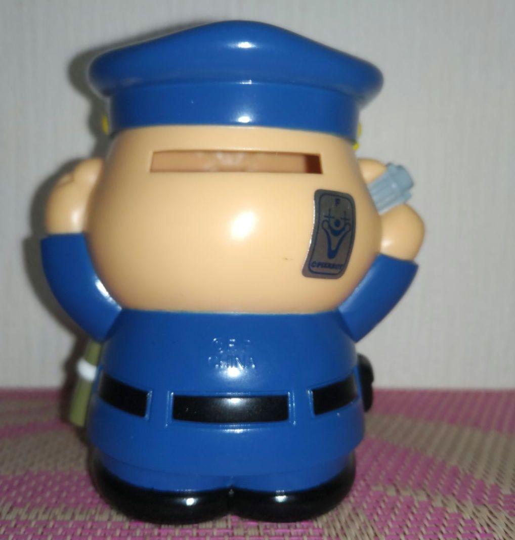 天才バカボン 本官さん 白塚フチオ プラスチック製 貯金箱 フィギュア