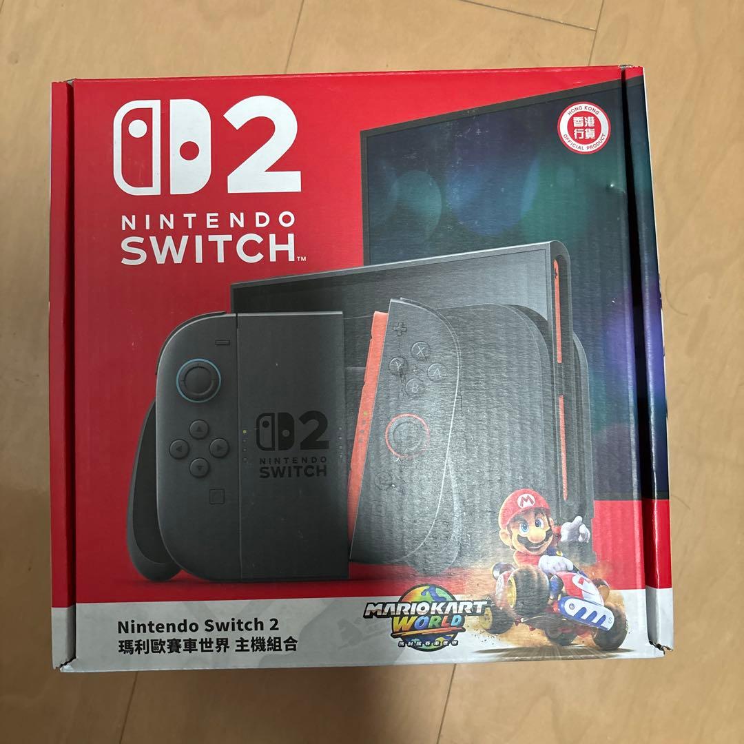 Nintendo Switch2 本体 香港版 マリオカートワールド 即購入⭕ Amazon.co.jp: Nintendo Switch 2(日本語・国内専用) マリオカート