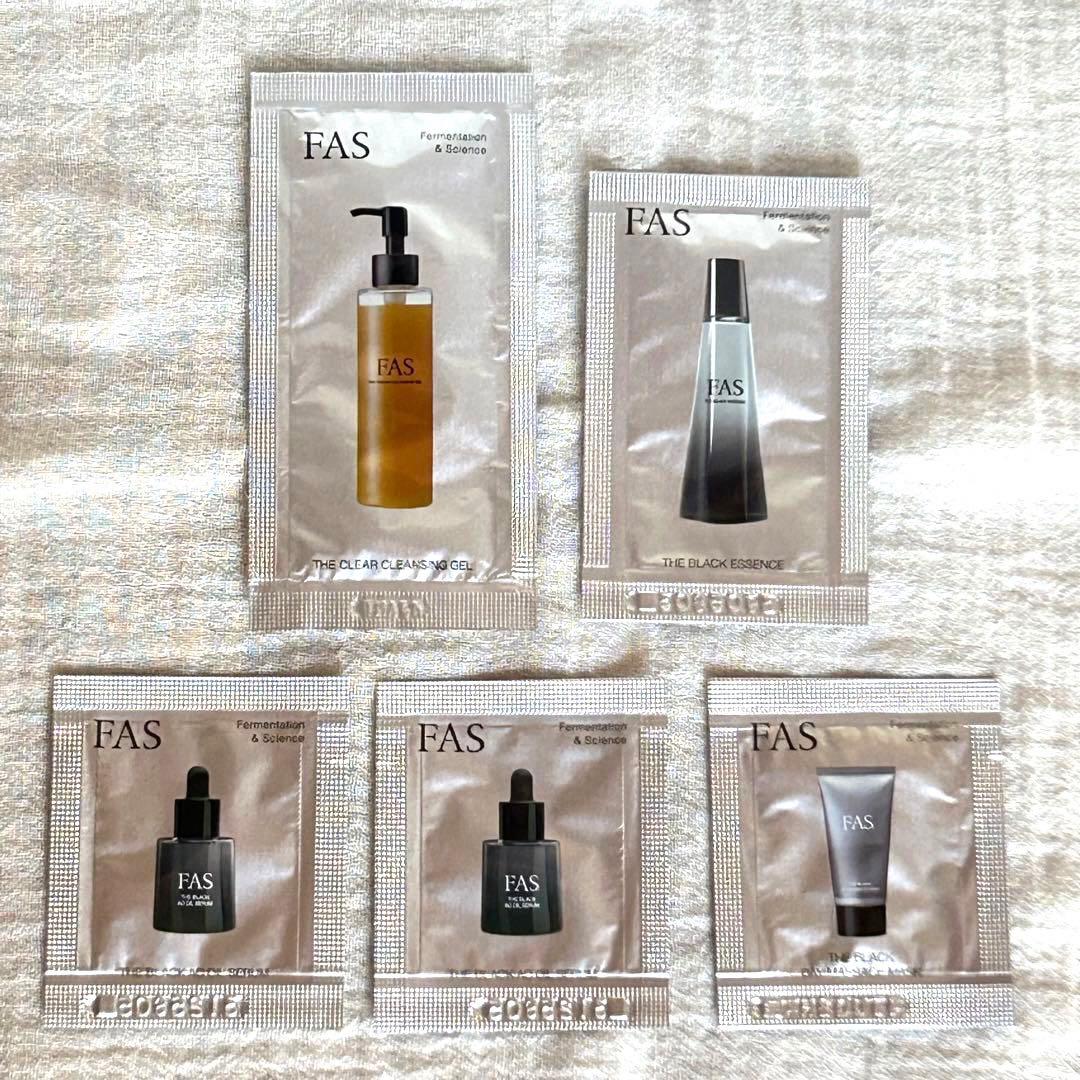 FAS ザクリアクレンジングジェル 180ml サンプルパウチ5点付き - メルカリ
