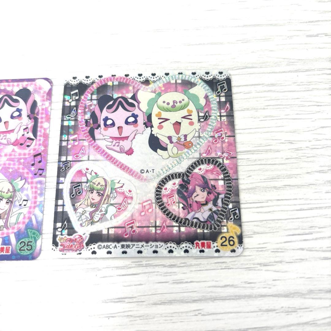 キミとアイドルプリキュア シール ステッカー 2枚セット 丸美屋