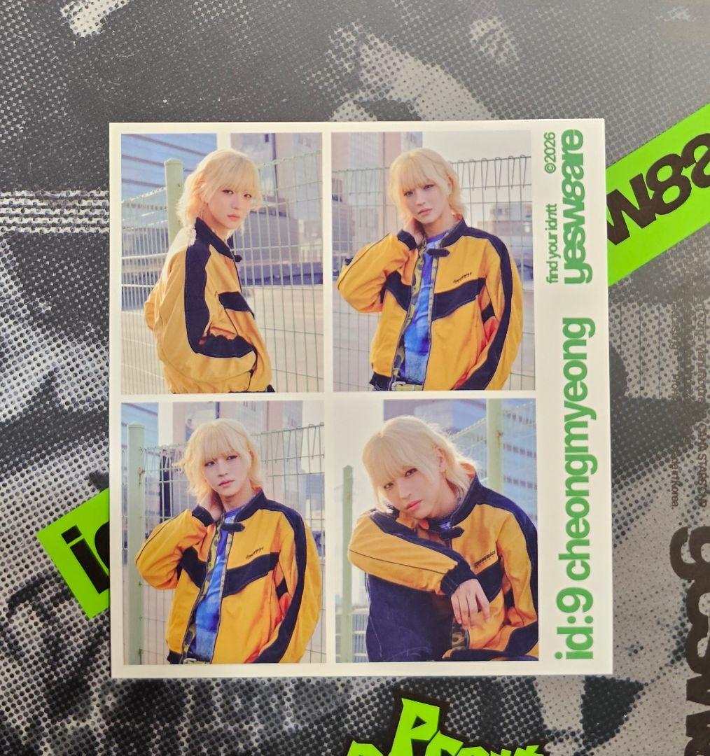 idntt チョンミョン yesweare 封入 ポストカード - メルカリ