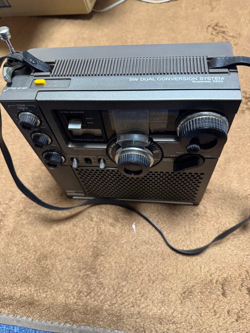 SONY ICF-5900マルチ5バンドFM/MW/SW1/SW2/SW3 - メルカリ