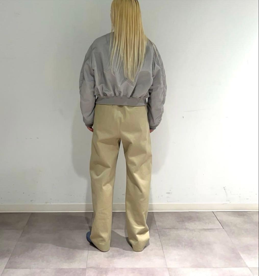 ⭐︎美品⭐︎6(ROKU) コットンチノパンツマーベルトベージュ 34