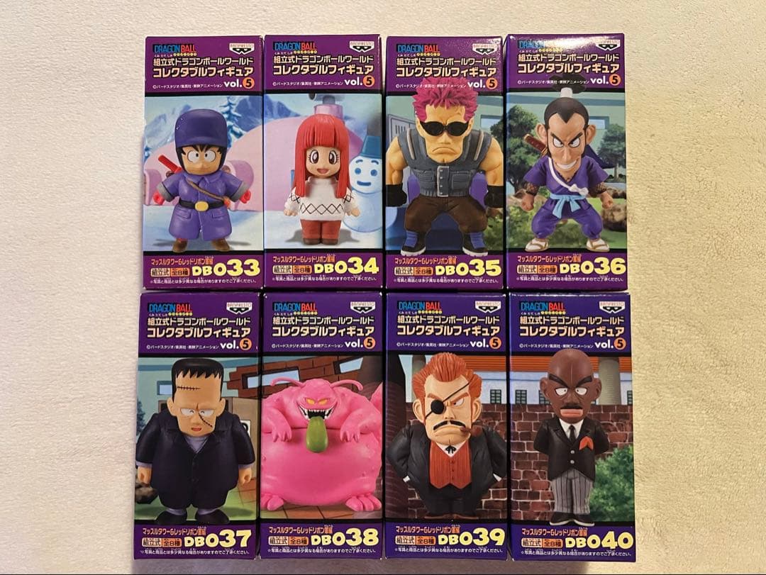 [未開封]ドラゴンボール WCF vol.5 マッスルタワー＆レッドリボン軍編 Amazon.co.jp: ドラゴンボール 組立式ドラゴンボール ワールド