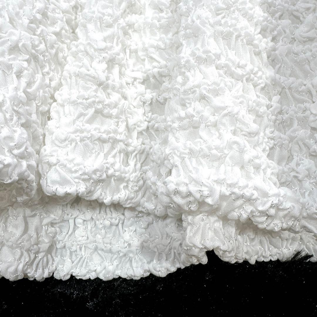 25SS 新品タグ付 パメオポーズ ギャザリングパフミニドレス ワンピース