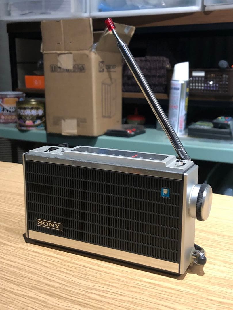 SONY ソニー ICF-250 FM/AM 2バンドラジオ 昭和レトロ - メルカリ