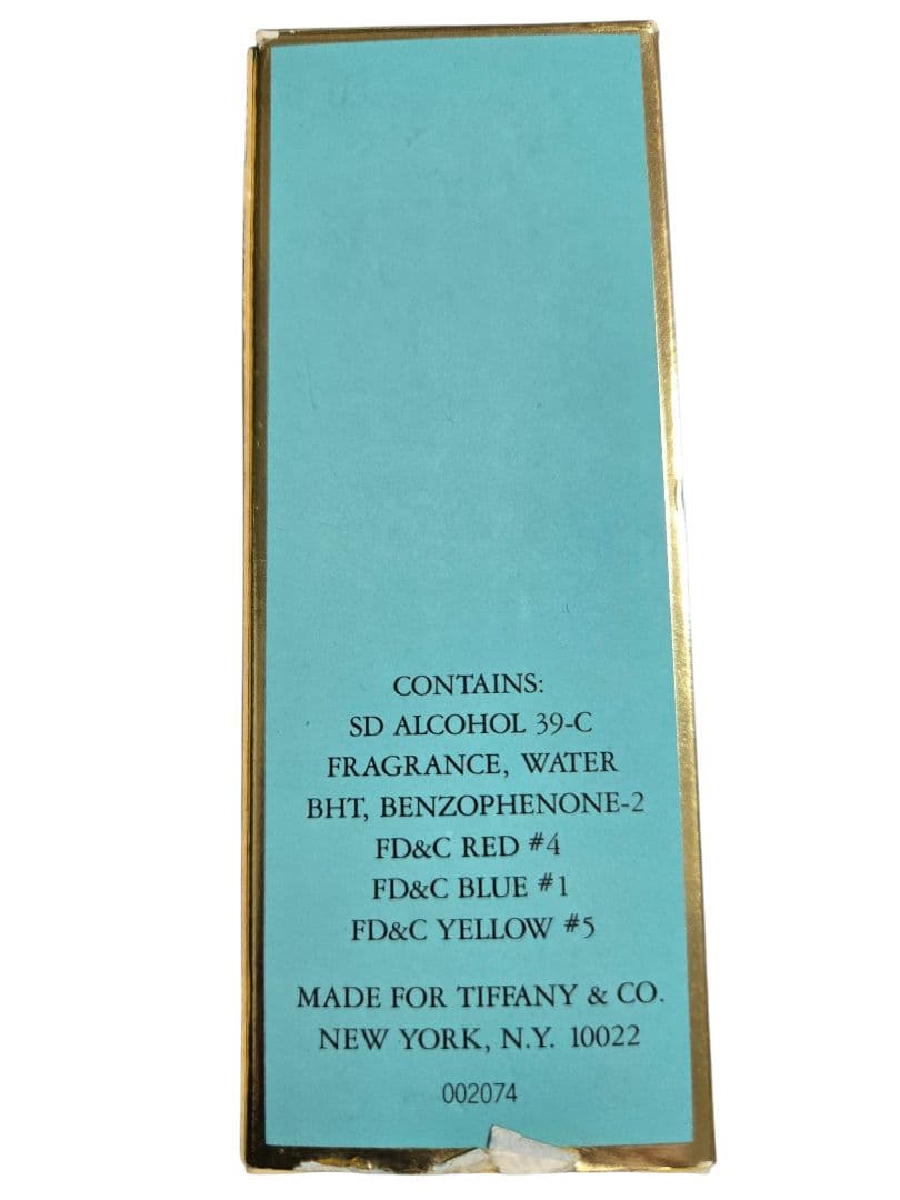 希少・廃盤】ティファニー オードパルファム 30ml（初代・箱付き