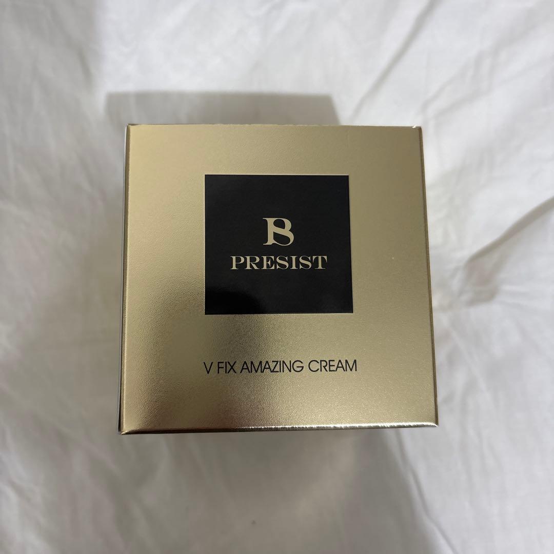 フェイスクリーム PRESIST V FIX AMAZING CREAM 試してみた】PRESIST V FIX AMAZING CREAM PRESISTの効果・肌質別の