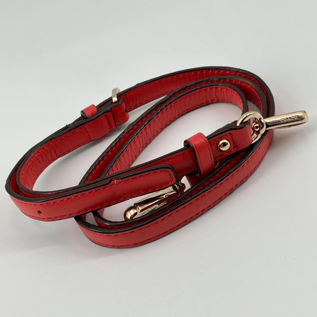 コーチ ショルダーストラップ レザー ベルト 紐 バッグ付属品 サイズ