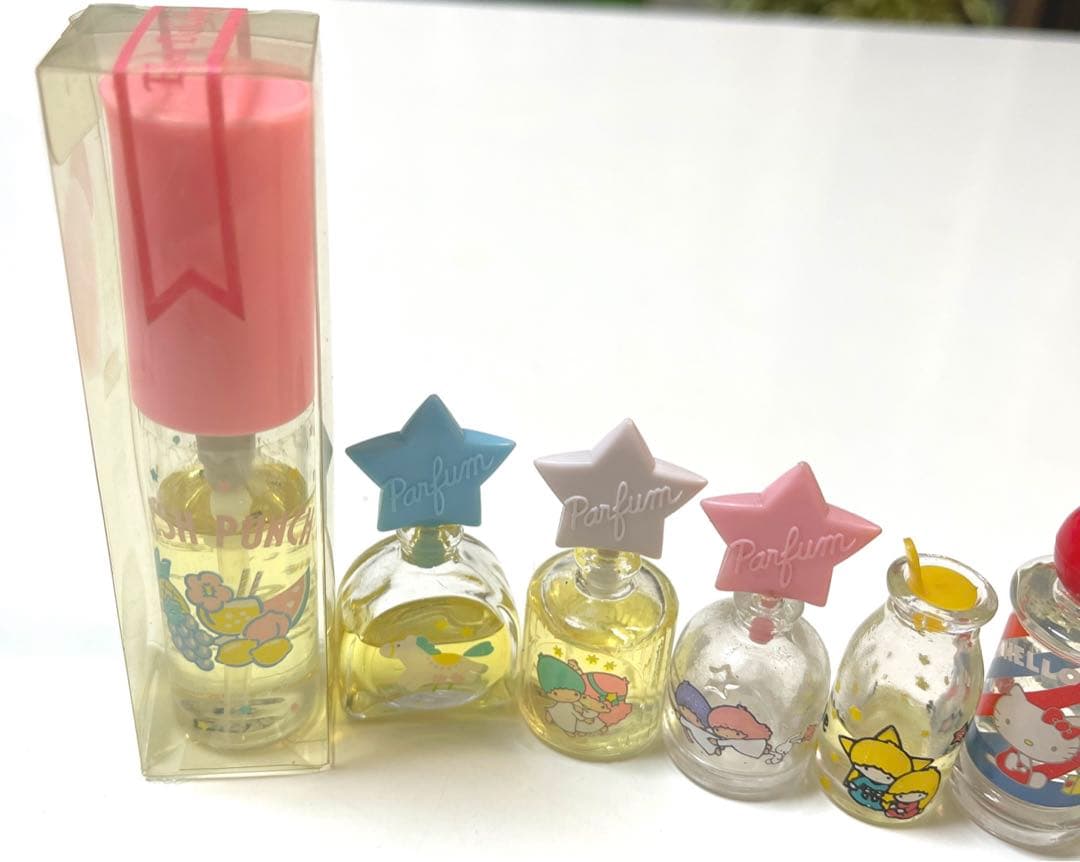 サンリオ 昭和 レトロ 香水 コロン 小瓶 キキララ フレッシュパンチ