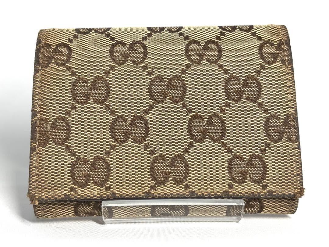 【良品】GUCCIグッチ　名刺入れ　カードケース グッチ GUCCI カードケース 名刺入れ メンズ レディース