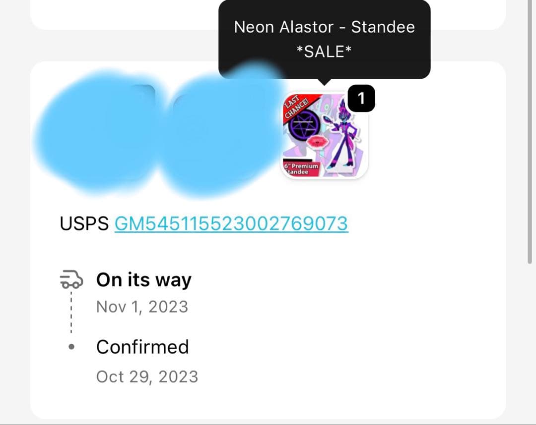 ハズビンホテル アラスター パイロット版アクリルスタンド ネオン