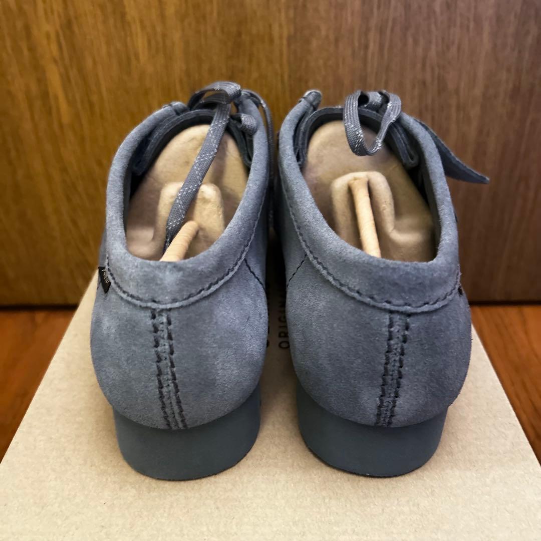 新品未使用】定価 34,100 クラークス ワラビー ゴアテックス グレー