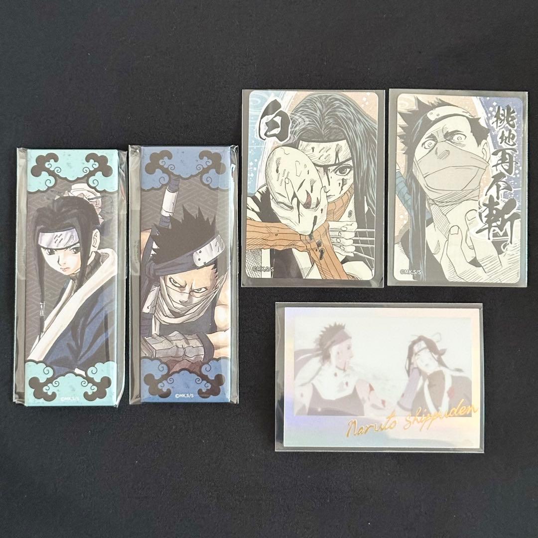 NARUTO 桃地再不斬 白 絵札缶バッジ マグネットステッカー 中国限定