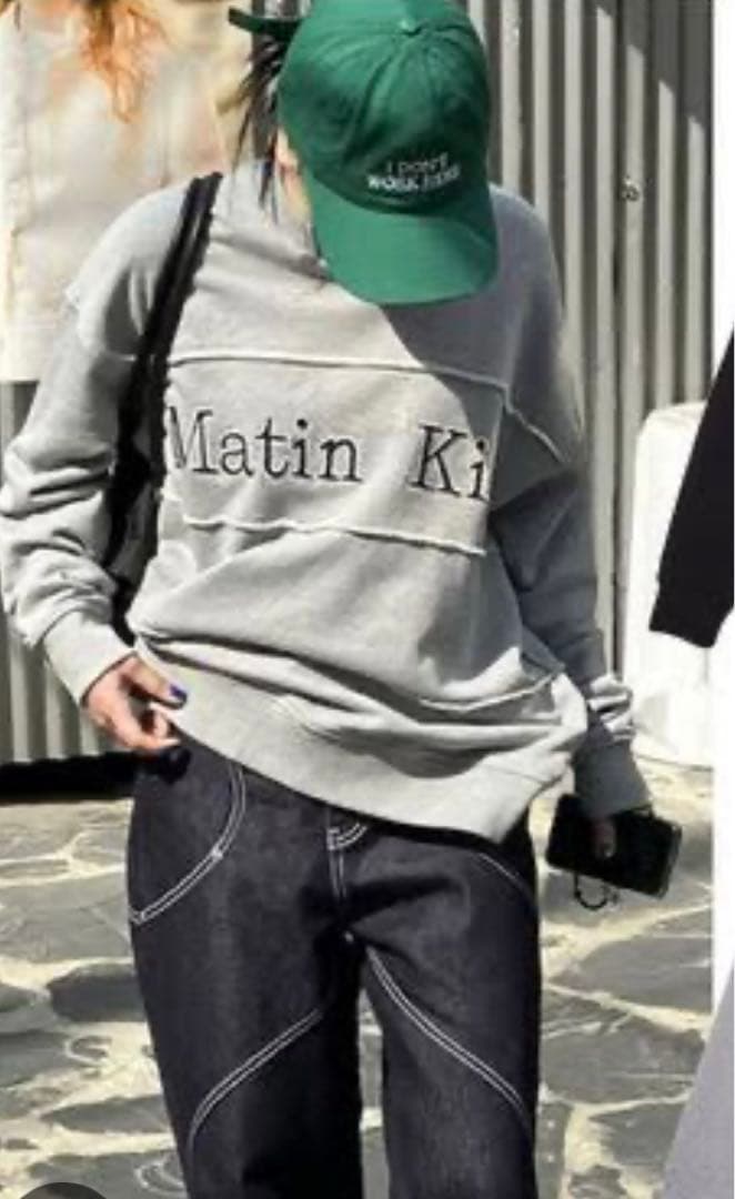 マーティンキム matin kim スウェット グレー - メルカリ