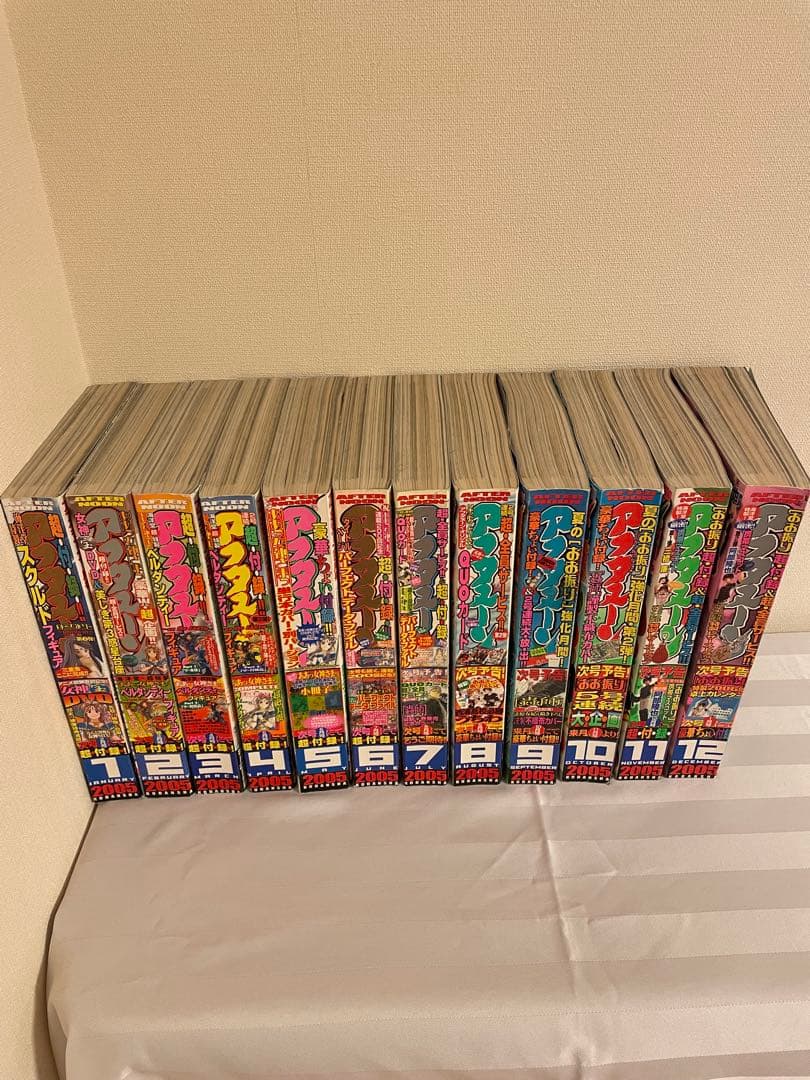 月刊アフタヌーン 2005年　1月〜12月　全12巻セット