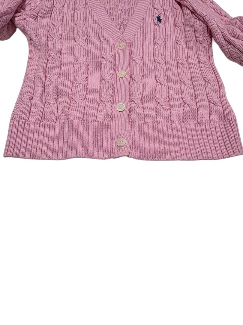 極美品】ポロラルフローレン 大人気ピマコットン ケーブル ショート