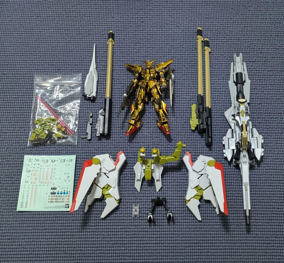 RG 1/144 アカツキガンダム＆ゼウスシルエットセット（接続用パーツ