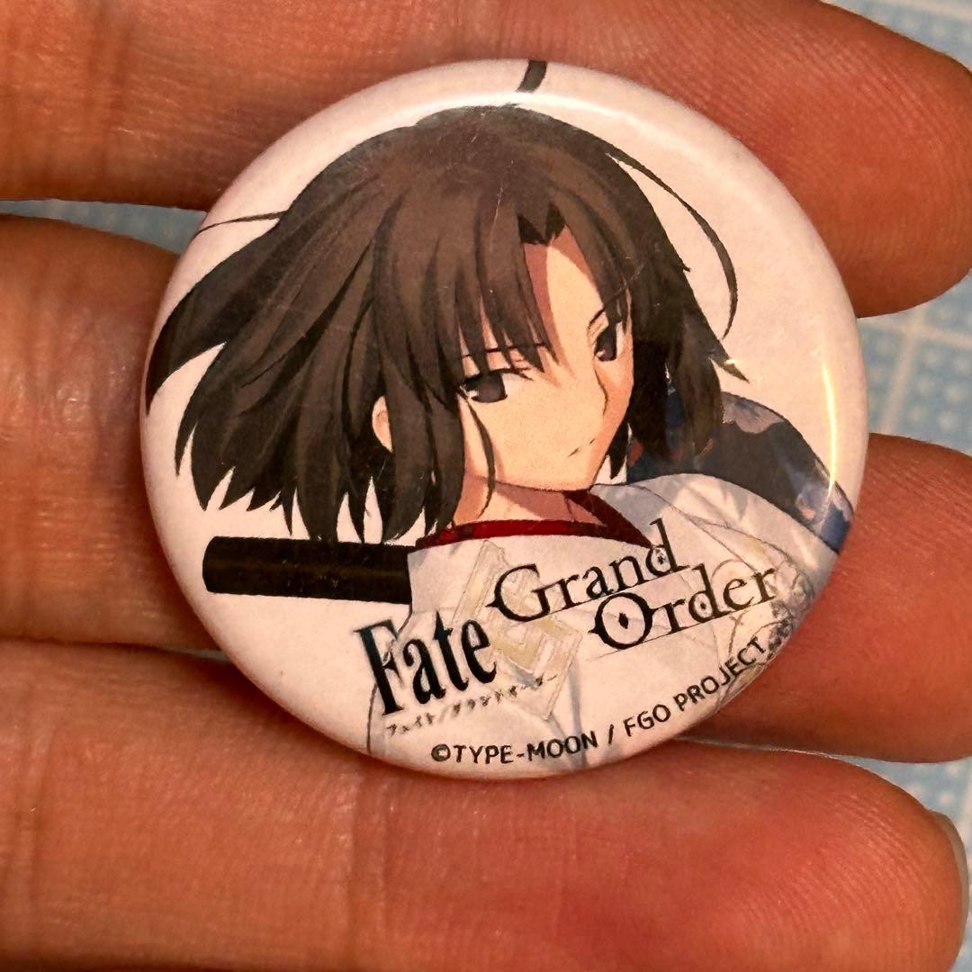 FateFGO 空の境界 ufotableカフェ 両儀式 缶バッジ 奈須きのこ - メルカリ