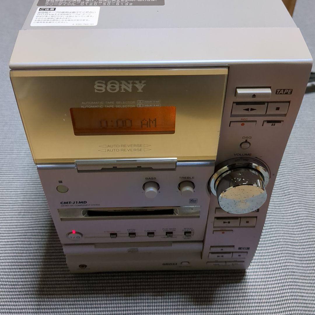 SONY CMT-J1MD コンポ - メルカリ