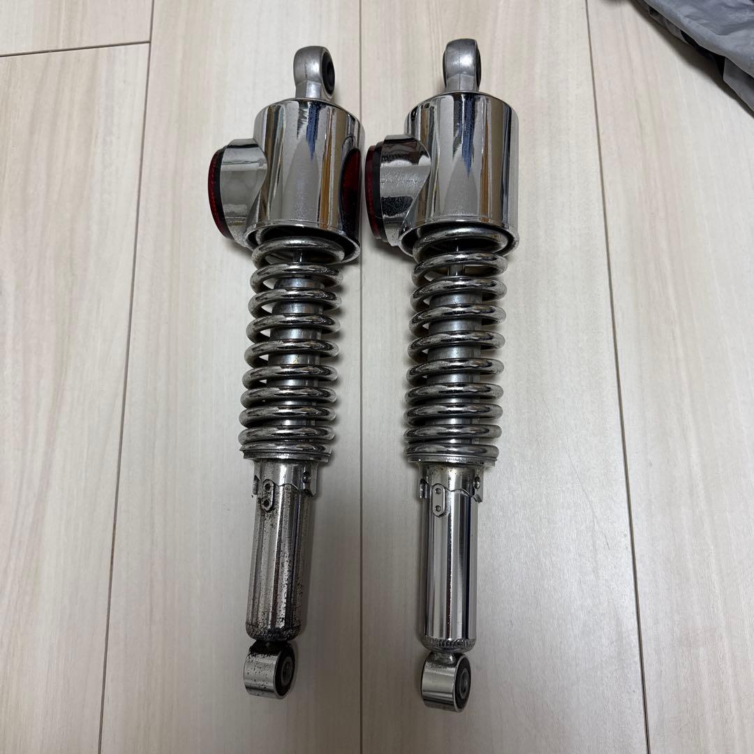 ゼファー400ドレミコレクションZ2リアサスペンション 反射板付き