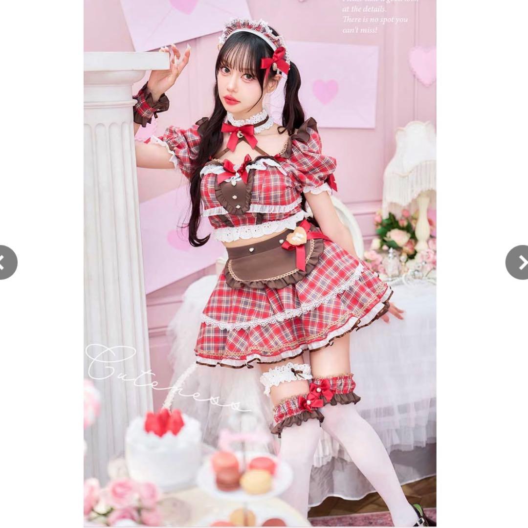 チョコラブチェックメイド Malymoon/マリームーン バレンタイン - メルカリ