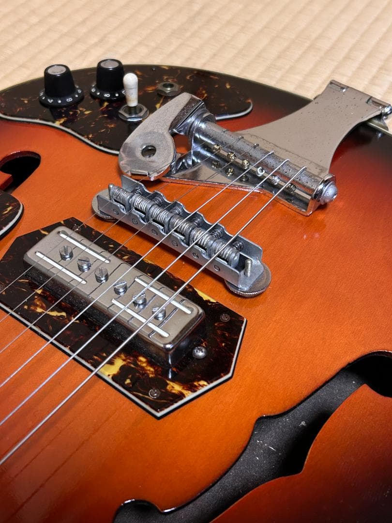 Lake フルアコギター ジャンク