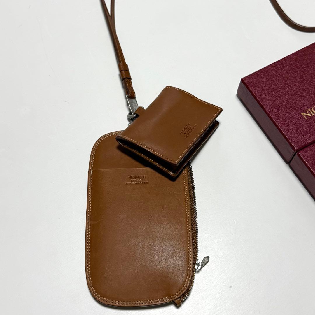 25SS NICENESS ナイスネス ガジェットケース コインケース バッグ